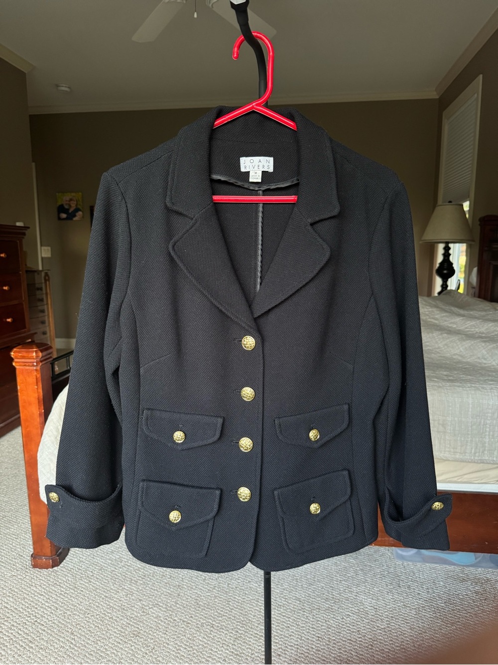 Joan Rivers Knit Blazer M